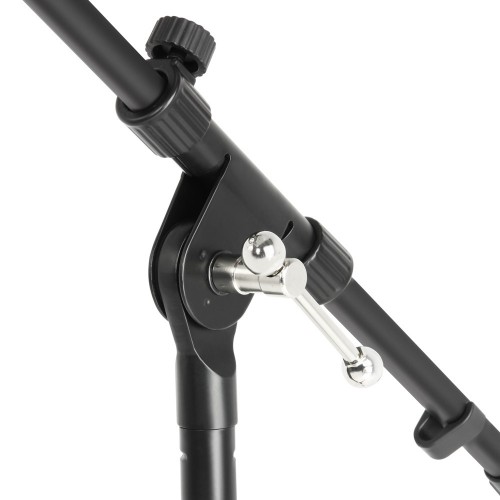 S5B Microphone stand black with boom-arm 