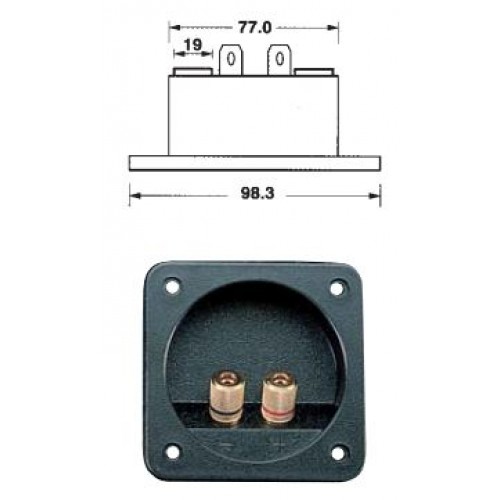 Loudspeaker terminal MA 482
