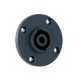 MA1092 Round speakon socket, 4 poles.