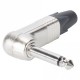 NP2RX 1/4"-6.3mm Neutrik professional right-angle banana-plug, 2-pole