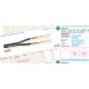 TSK1042 L.S.Z.H. Tasker 2x2x0.22 mm² - 24 AWG,  O.F.C. Professional stereo-balanced audio-microphone cable