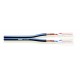 TSK1042 L.S.Z.H. Tasker 2x2x0.22 mm² - 24 AWG,  O.F.C. Professional stereo-balanced audio-microphone cable