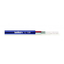 C139 Special video cable Tasker 2x0.08 mm² - 75 Ohm