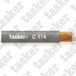 C114 Balanced microphone-cable Tasker 2x0.25 mmq - 23 AWG, white