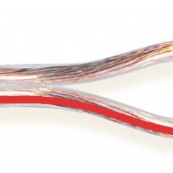 TSK67 Tasker 2x3.00 mm²  Audio transparent flat divisible cable CCA