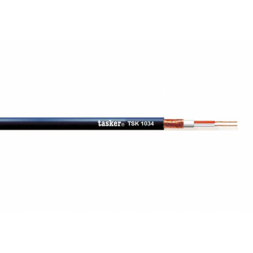 TSK1034 Balanced twin-axial microphone-cable Tasker 2x0.40 mm2 - 21 AWG